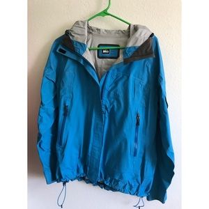 REI Event fabric rain jacket